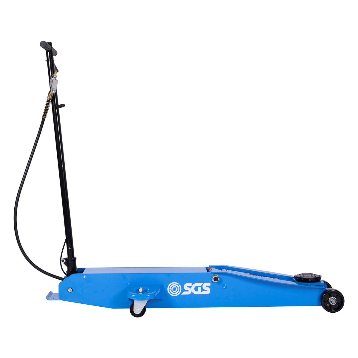 SGS 6 Tonne Air & Manual Professional Service Trolley Jack For Lorry Bus Coach Van | 650mm Lift Height